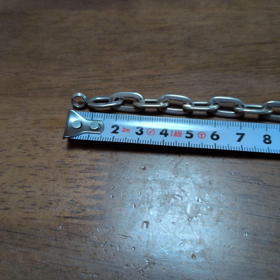 極太　シルバー リンクチェーン ネックレス