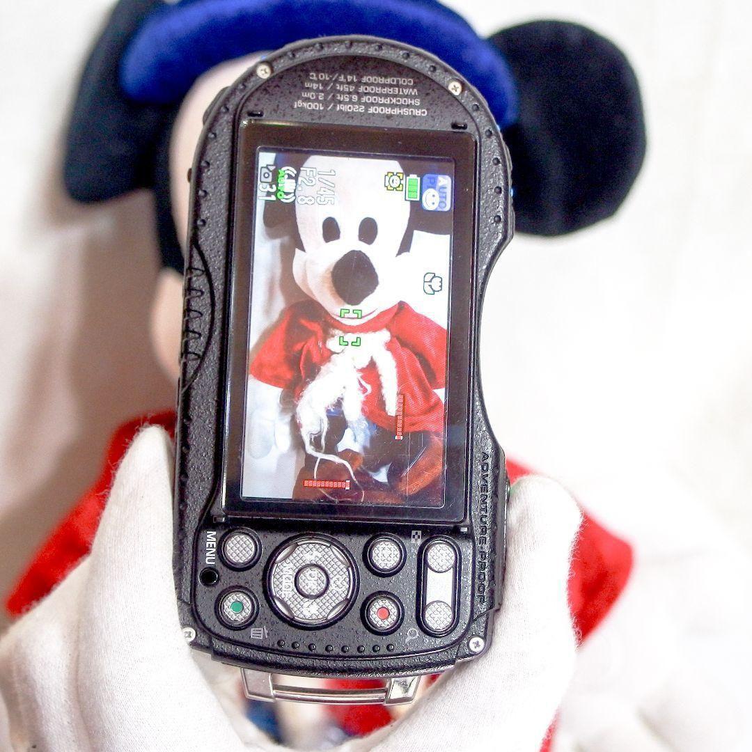 極上 完動 美品 ペンタックス PENTAX WG-3 ストラップ 社外充電器付