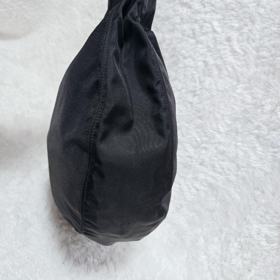 PORTER ポーター ハーフムーン ナイロン ショルダーバッグ 黒