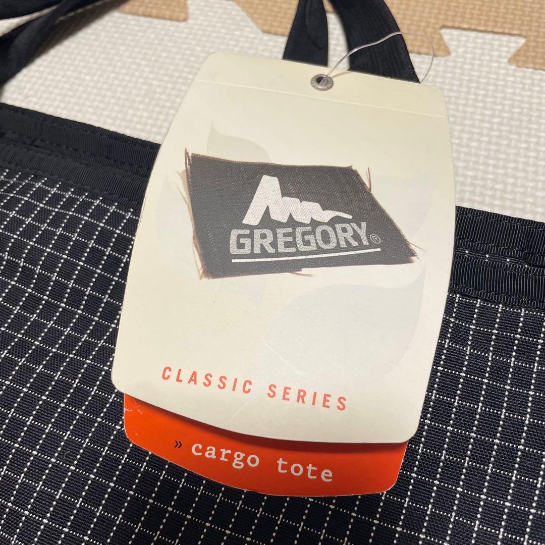 GREGORY★【Lsize】旧ロゴ　カーゴトートバッグ チェック新品未使用