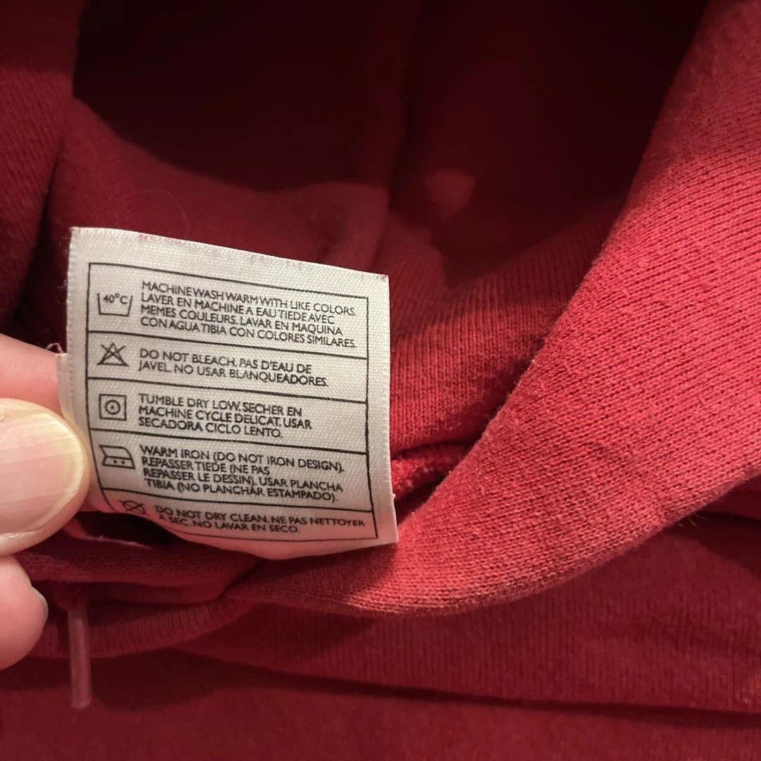 Nike 赤 スウェット　パーカー　usa製