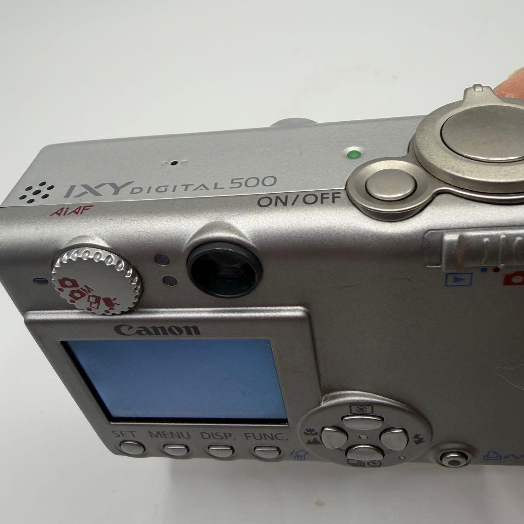 Canon IXY DIGITAL 500 シルバー 付属品 コンデジ