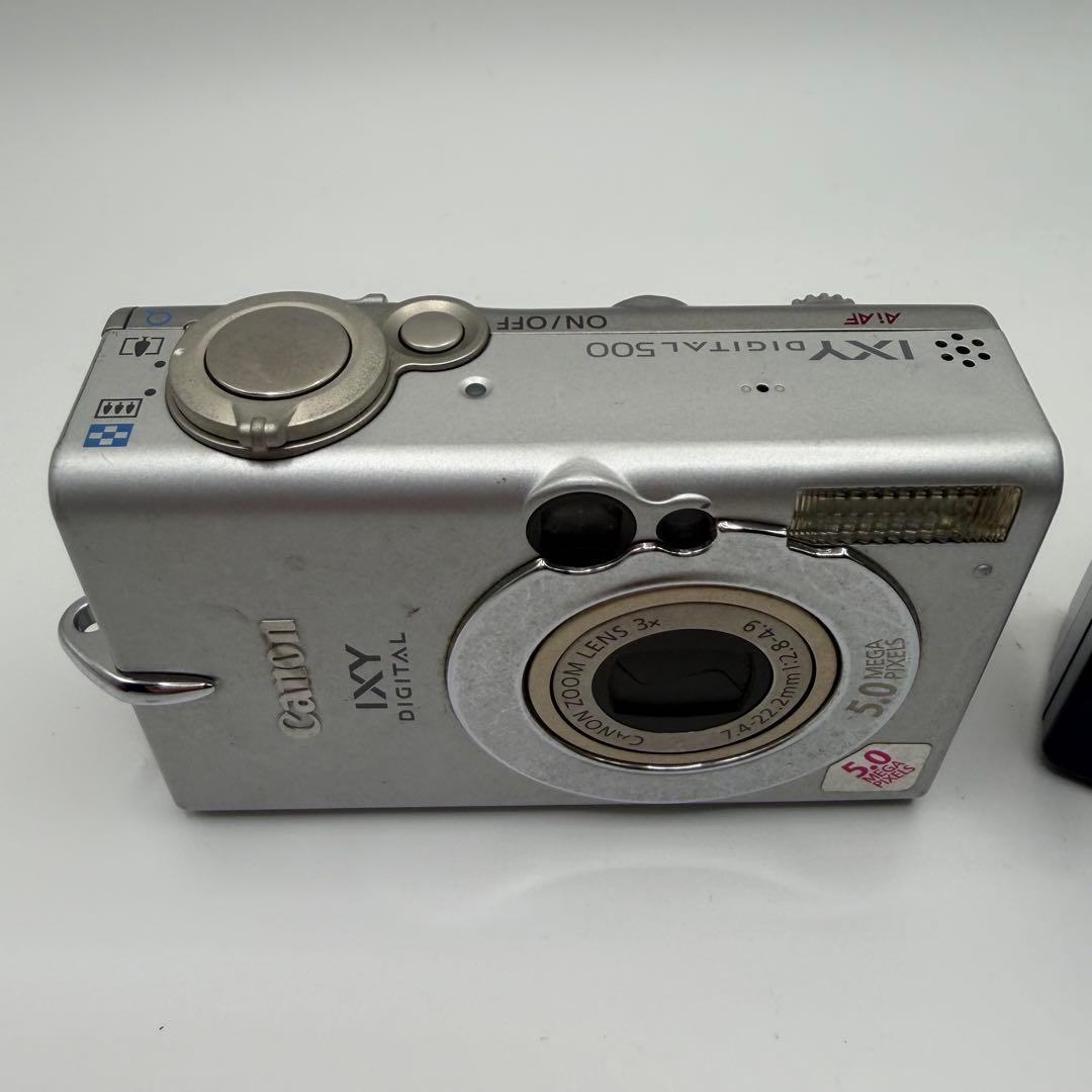 Canon IXY DIGITAL 500 シルバー 付属品 コンデジ