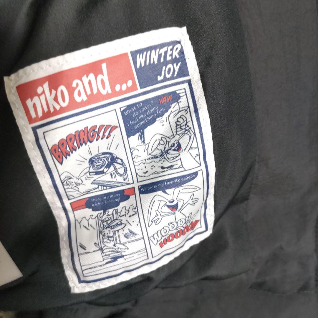 ニコアンド　アライドモンスター切り替えジャケット　Мチャコール　新品未使用❣️