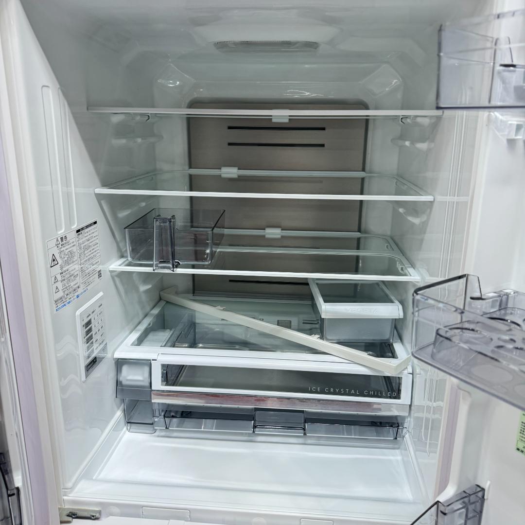 東京23区送料無料　美品東芝6ドア冷蔵庫2022年製507L　洗浄/除菌済み