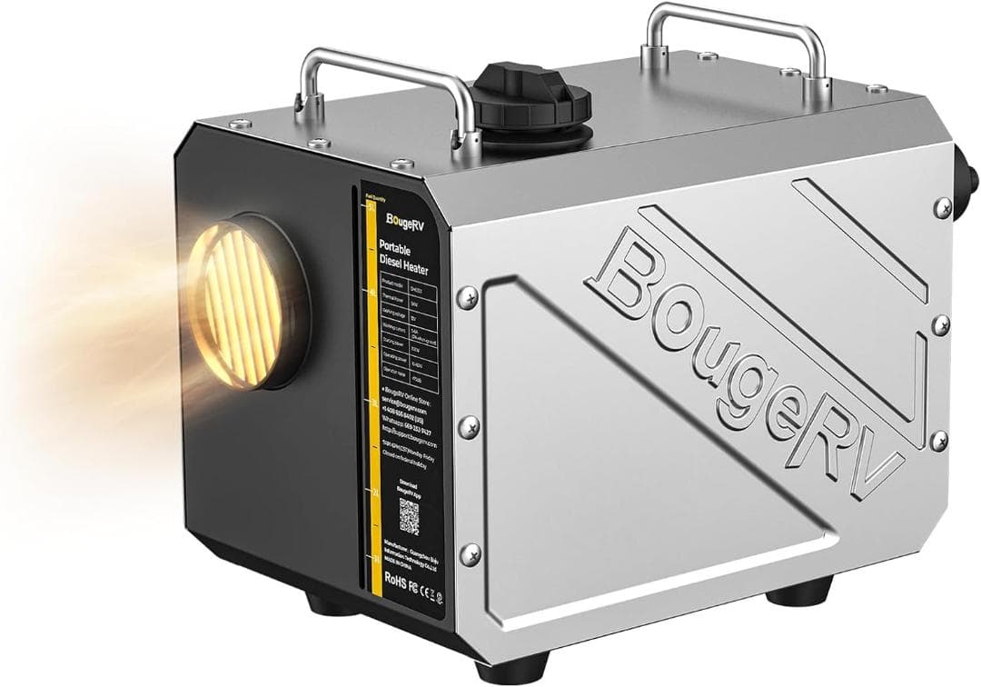 BougeRV一体型FFヒーター 5kW 軽油・灯油 DC 12V/24V