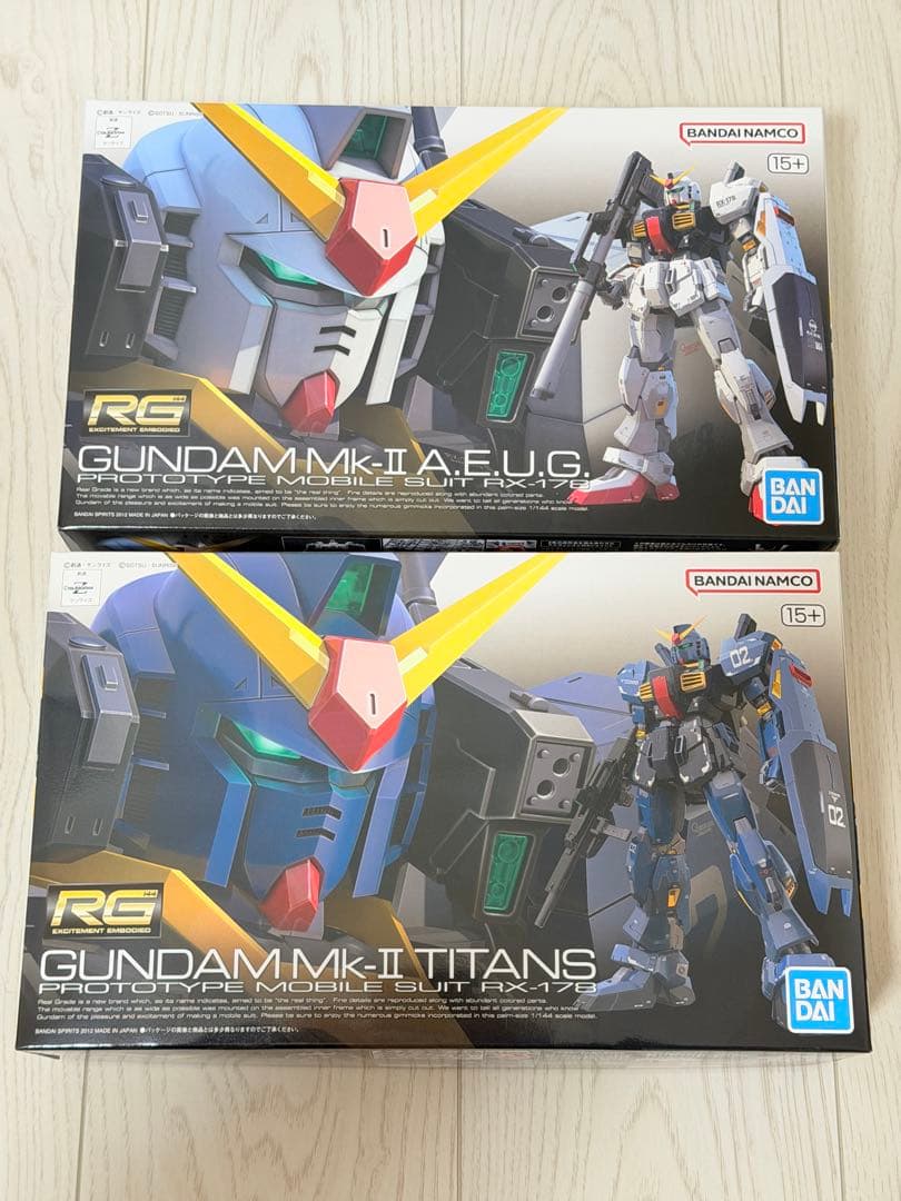 RG ガンダムMk-Ⅱ エゥーゴ仕様　ティターンズ仕様　セット