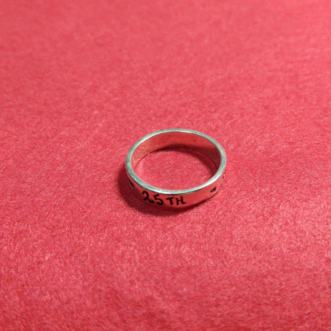 パ*ん様 【売り切り】B.W.L　ビルウォールレザー25thリング　　シルバー9