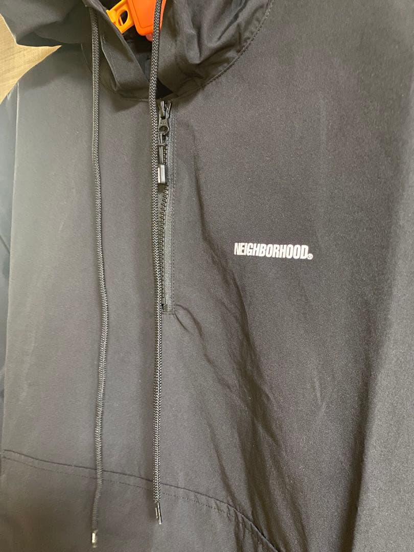NEIGHBORHOOD　ネイバーフッドナイロンアノラックパーカー Sサイズ　黒