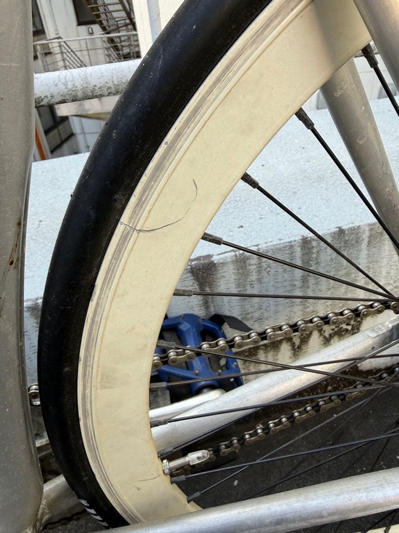 ピストバイク アルミエアロフレーム