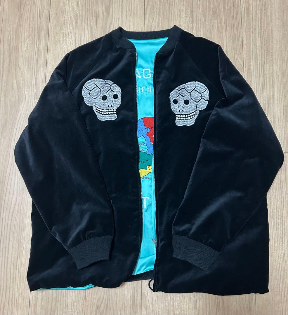 Cloveru【SKULL & TIGER Reversible JKT】