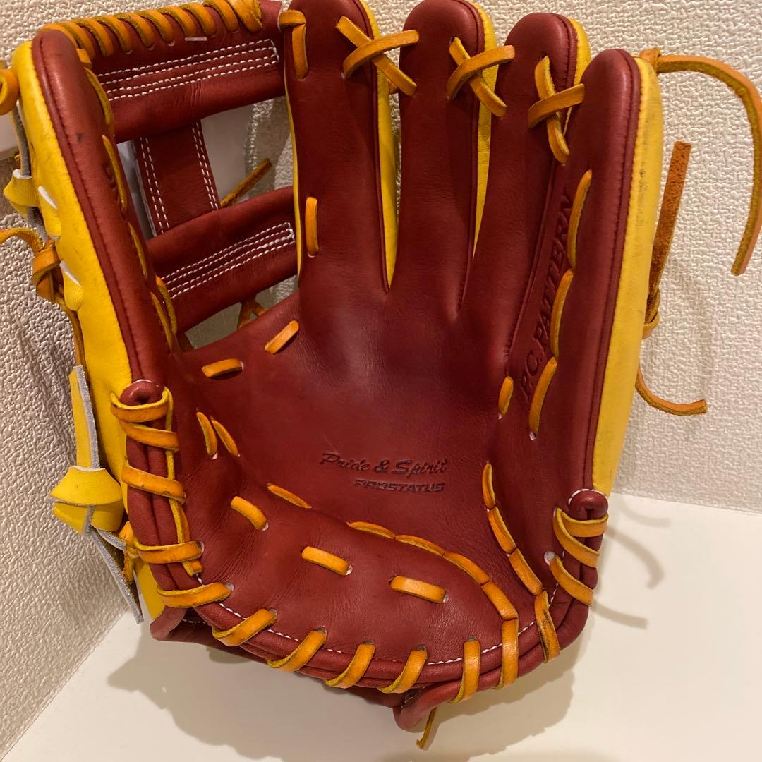 【ryo 】ZETT 内野手用グローブ プロステイタス 今宮モデル