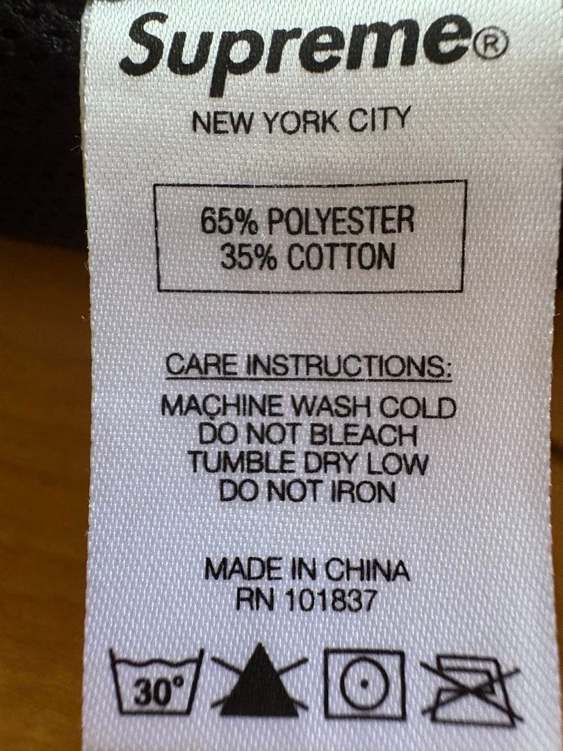 【希少】supreme シュプリーム　スイムウェア　黒x白ロゴ　Lサイズ相当