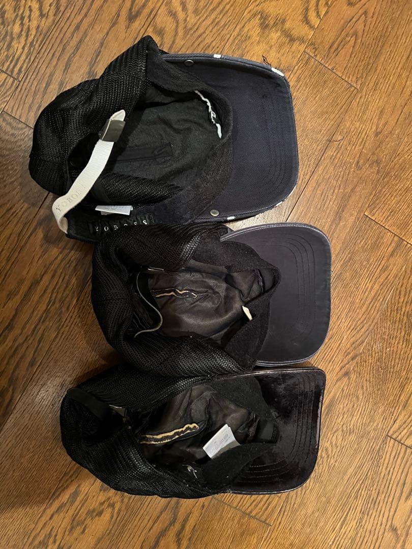 レ*オ様 roarとYOBOSSブラックキャップ 3点セット 刺繍付き