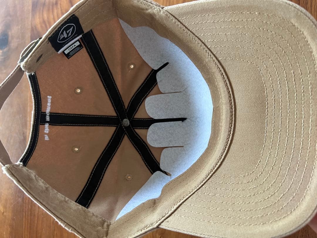 newnow　47 キャップ　ベージュ　新品未使用