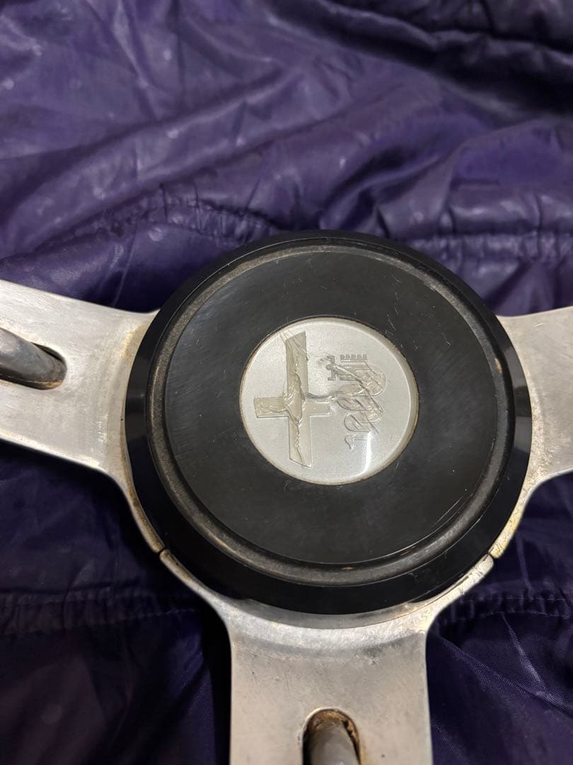 アルファロメオ　純正ウッドステアリング