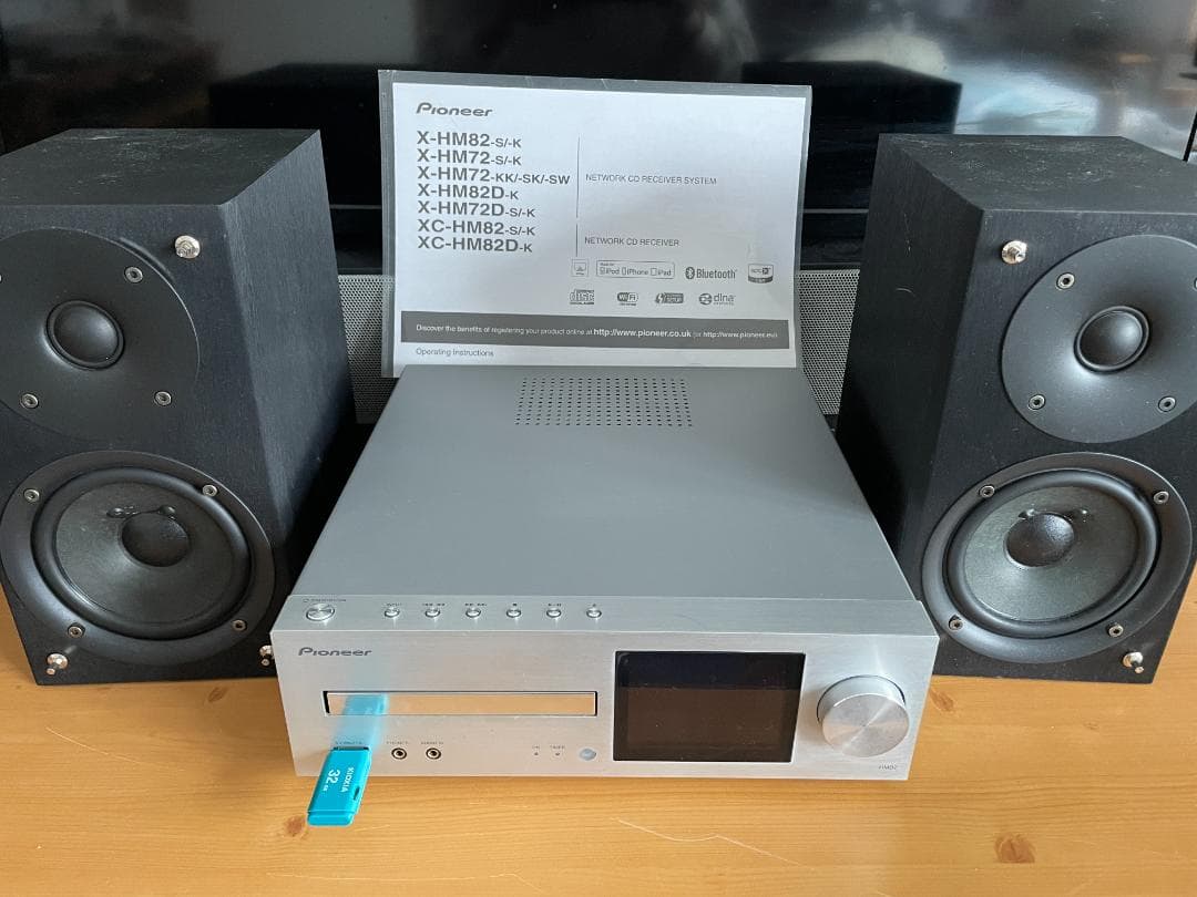 Pioneer ネットワーク CDレシーバーXC-HM82-S　S-HM76