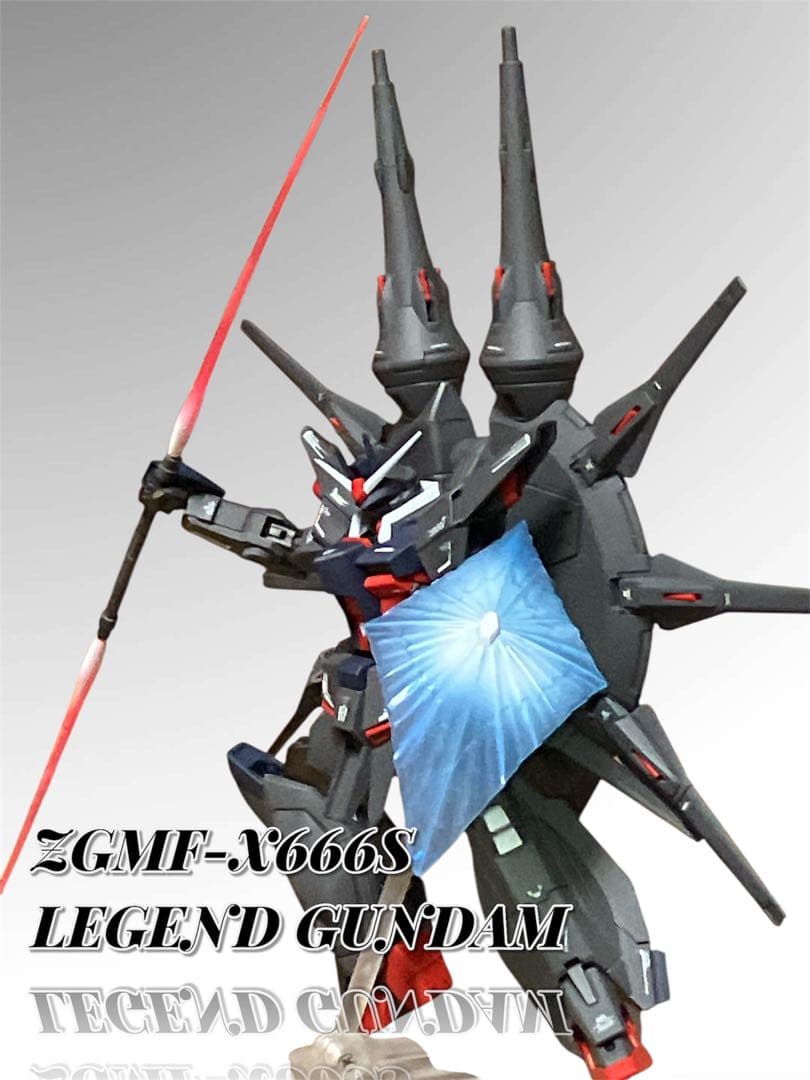 HGCEレジェンドガンダム　全塗装　完成品