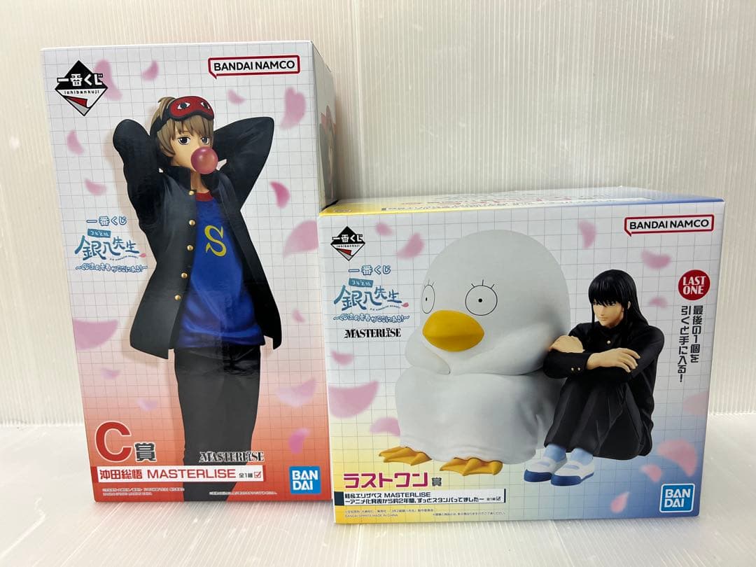 【未開封】一番くじ　銀八先生　C賞 沖田総悟&ラストワン　桂&エリザベス