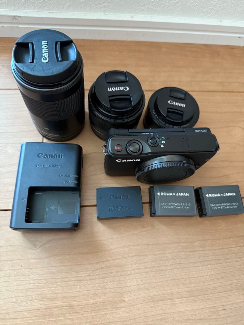 Canon EOS M 10 ミラーレス一眼カメラ 本体とレンズセット