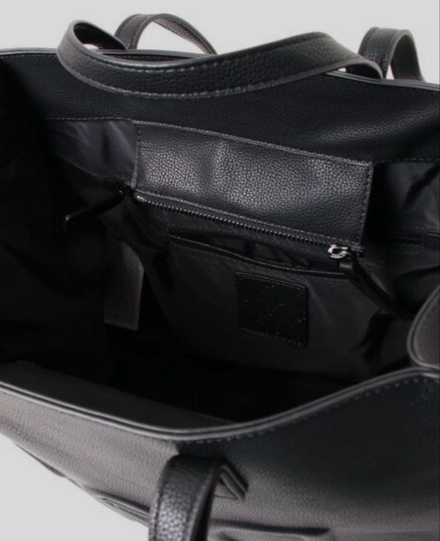 Desigual ロゴ 正方形 マキシトートバッグ