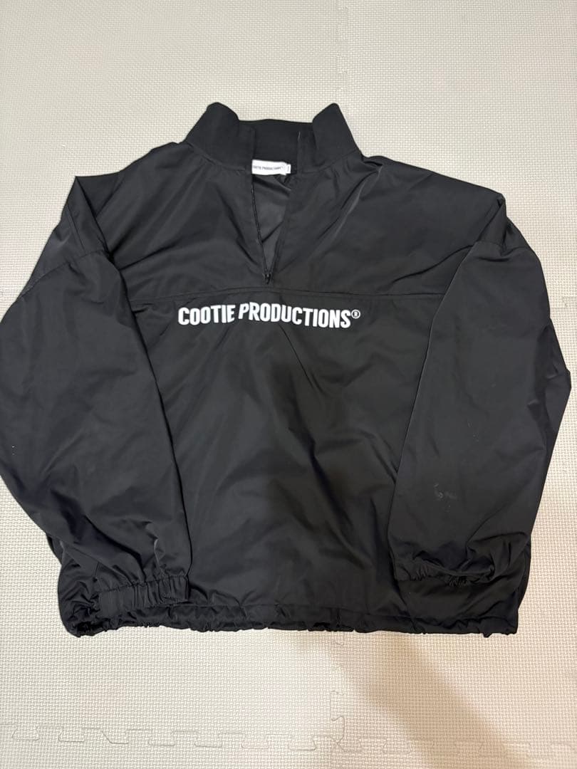 ★美品.COOTIE PRODUCTIONS. ハーフジップ.ナイロンジャケット