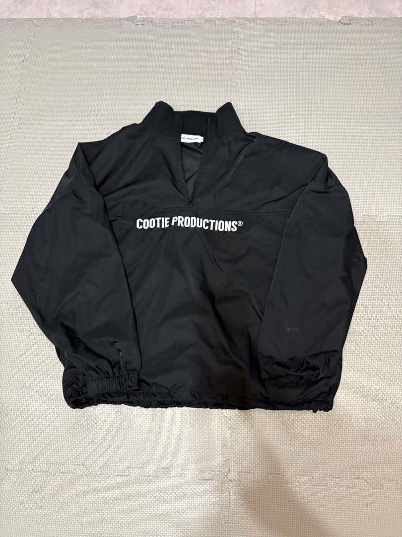 ★美品.COOTIE PRODUCTIONS. ハーフジップ.ナイロンジャケット