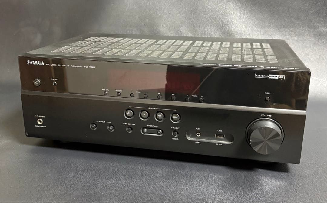 【通電確認済み】YAMAHA AVレシーバー　RX-v481