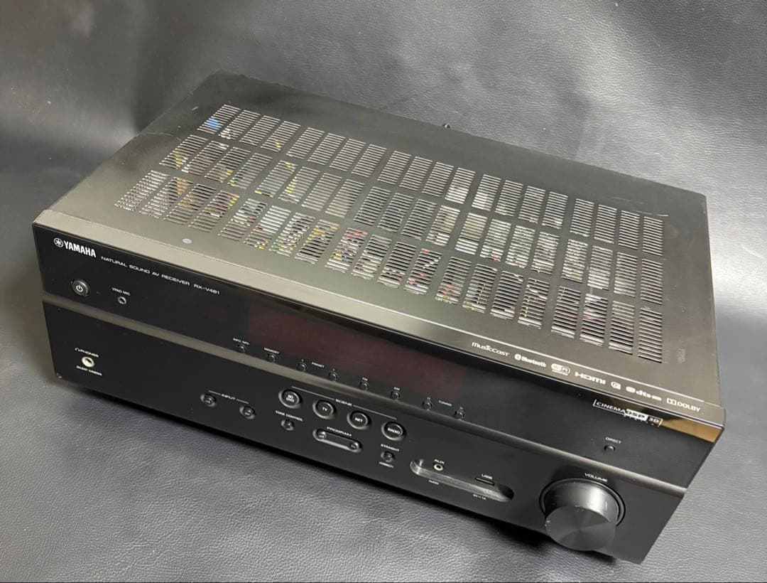 【通電確認済み】YAMAHA AVレシーバー　RX-v481