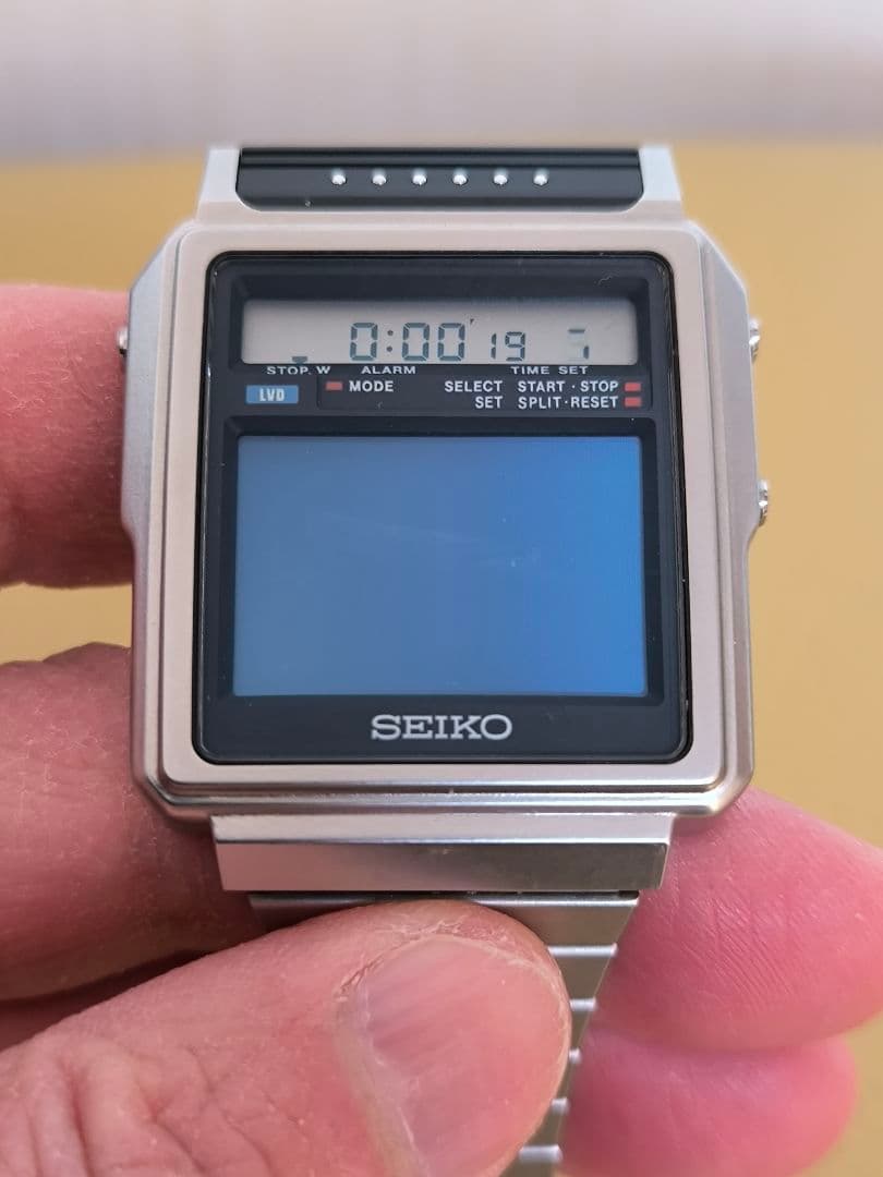 【ジャンク・希少】セイコー「テレビウオッチ」（DAX002 T001-5010）