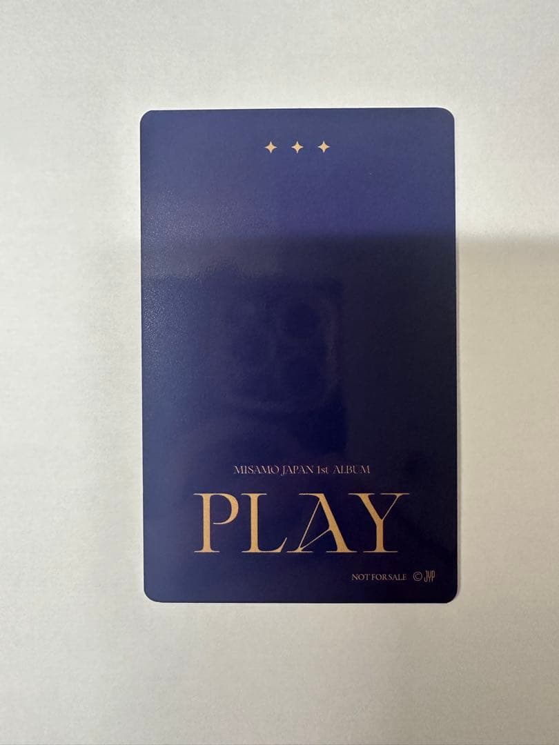 MISAMOリスニングパーティ入場特典トレカ MINA