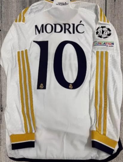 23/24 レアル・マドリード ホーム 長袖ユニフォーム モドリッチ 10番