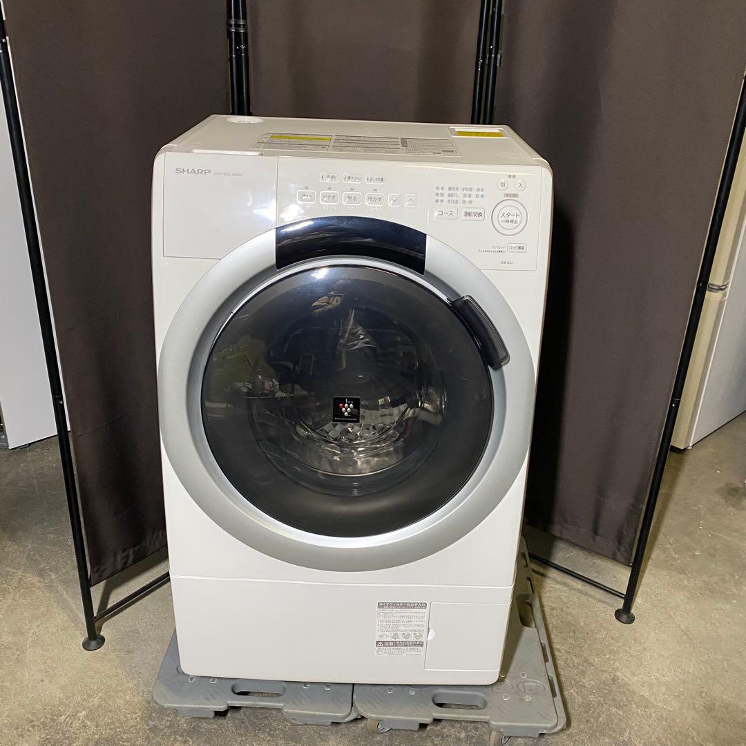 ぽっか　シャープ ドラム式洗濯乾燥機 ES-S7J-WL