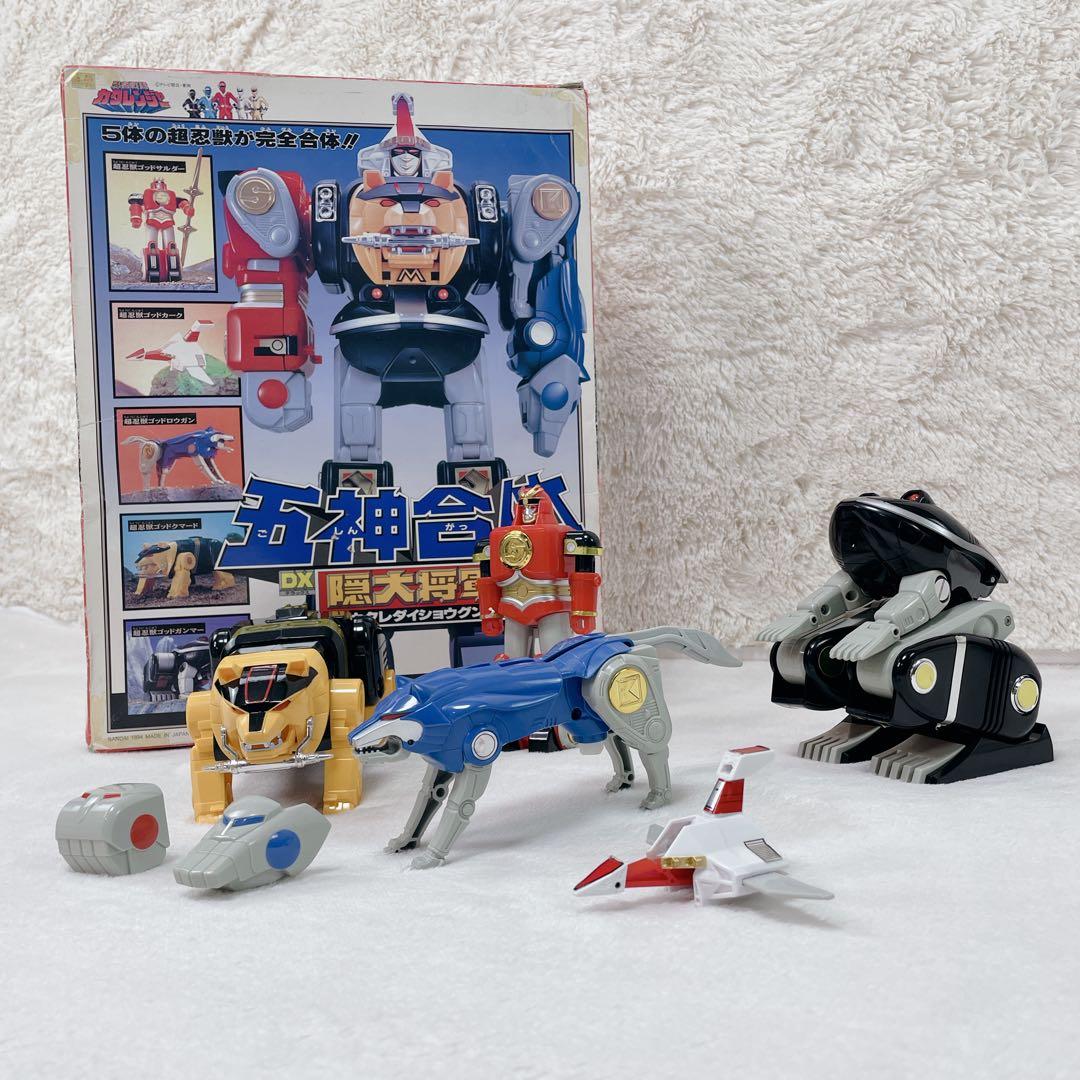 ✨希少✨DX 隠大将軍 五神合体 忍者戦隊カクレンジャー 5体まとめ売り 箱付