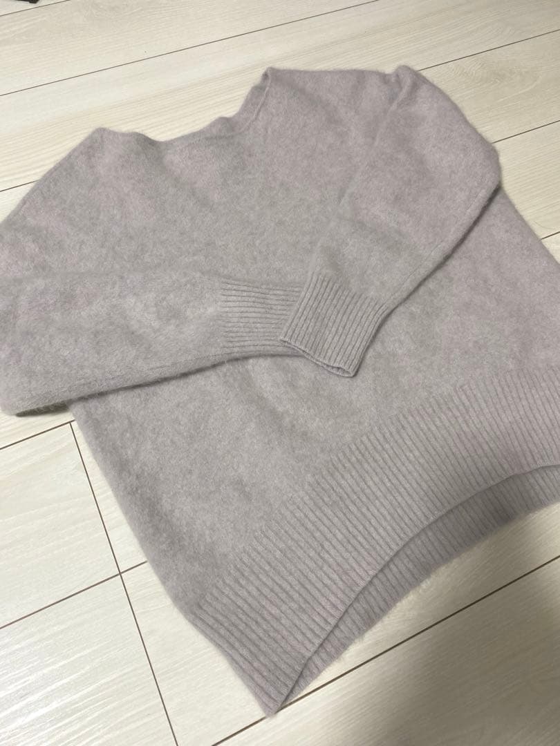 アニュアンス anuans ラクーンボートネックプルオーバー