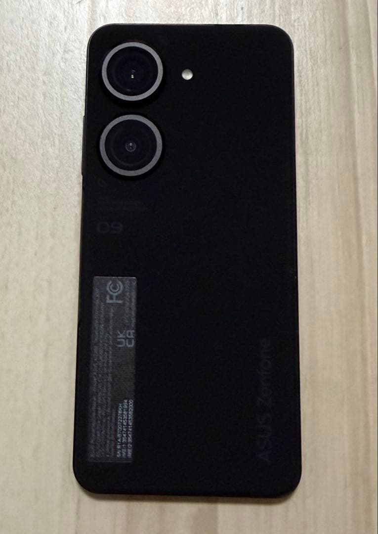 ASUS Zenfone9 AI2202 ブラック　スマホ