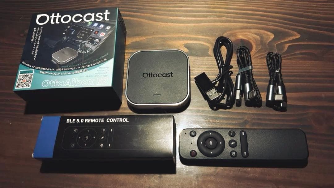 Ottocast OttoAibox E2 オットキャスト リモコン付き