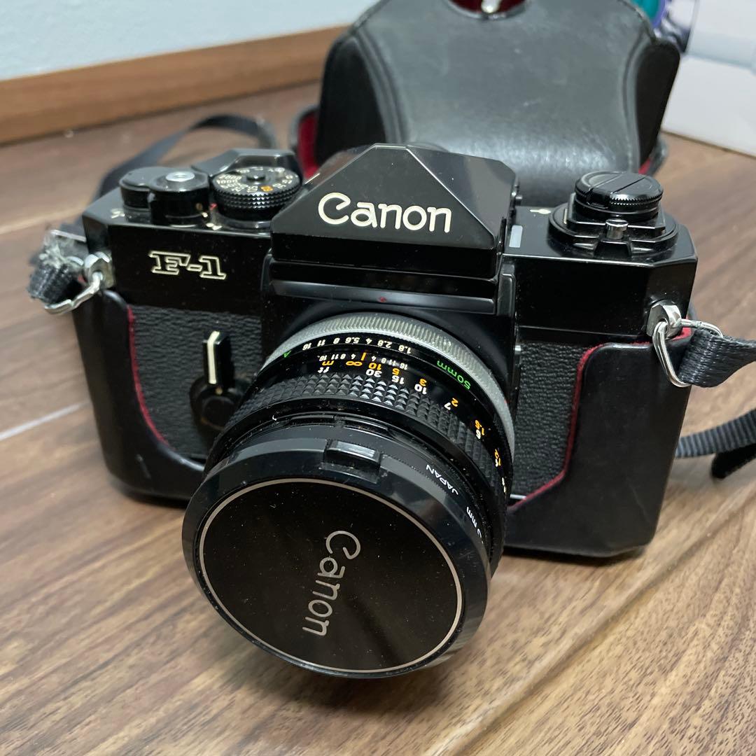 ジャンク　Canon F-1 フィルム一眼レフカメラ