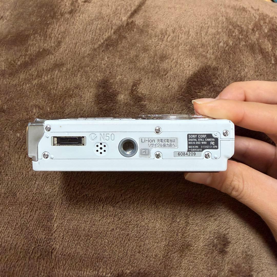 sony cyber-shot DSC-W80 デジカメ　動作確認済み