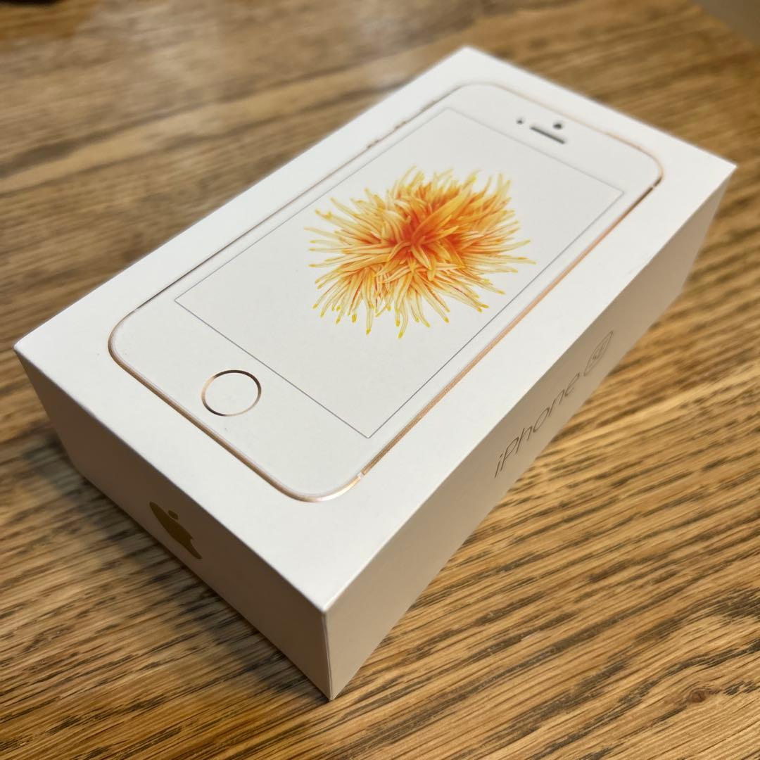 saharaiPhone SE 第一世代32G新品未使用品要バッテリー交換