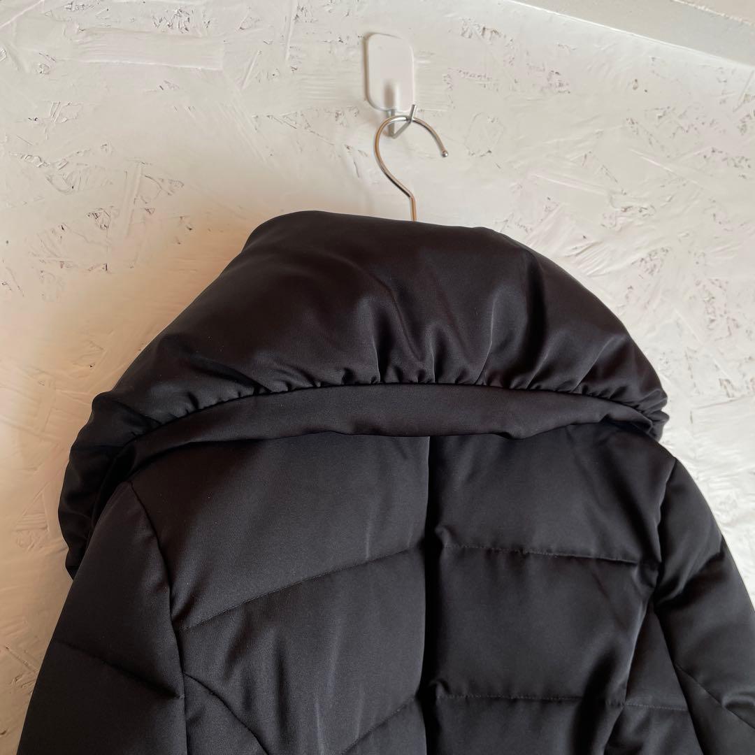 【Aveniretoile】ビジューポケットショートダウンコート　黒　34