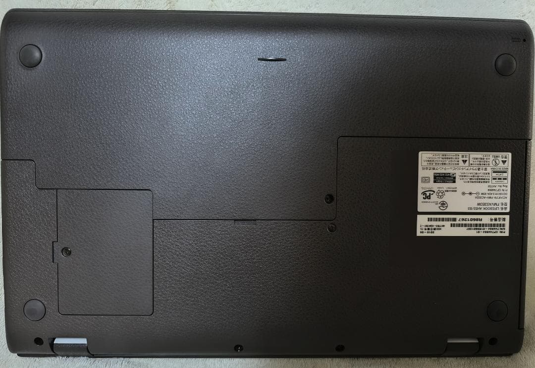 富士通 LIFEBOOK AH53/B3 メモリ16GB SSD500GB2台