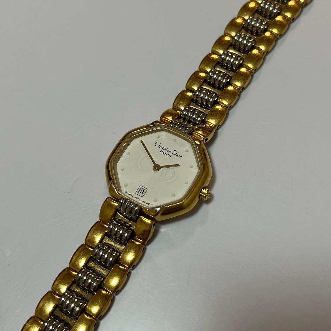 腕時計　Christian Dior　レディース　DEPOSE　オクタゴン