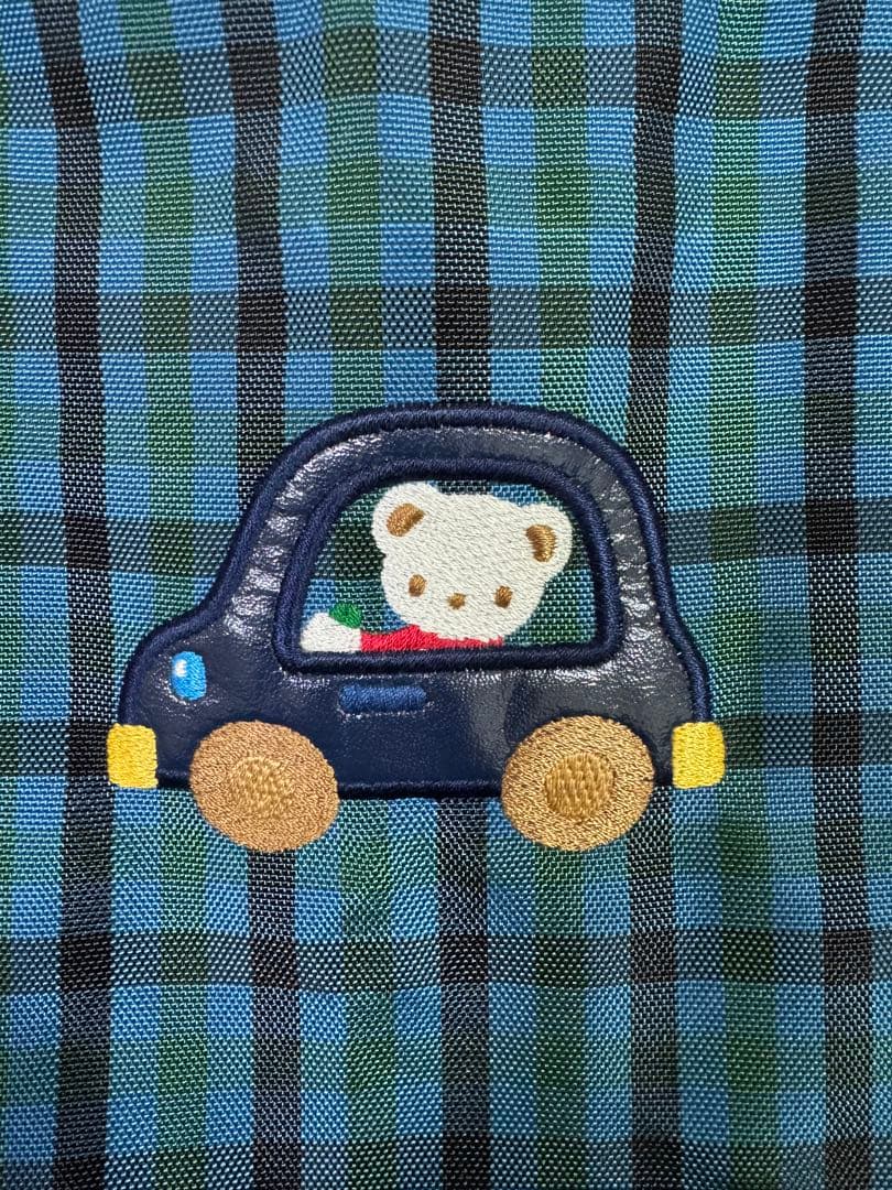 ♡大人気完売品♡ファミリア 青チェック トートバッグ