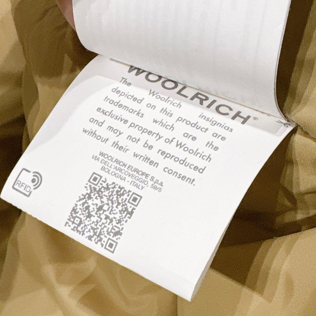 未使用✨　ウールリッチ　ダウンジャケット　ファー　ブラック　L 黒　近年モデル