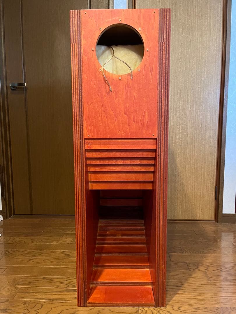 スピーカーエンクロージャー　バックロードホーン　16cm用 自作品1