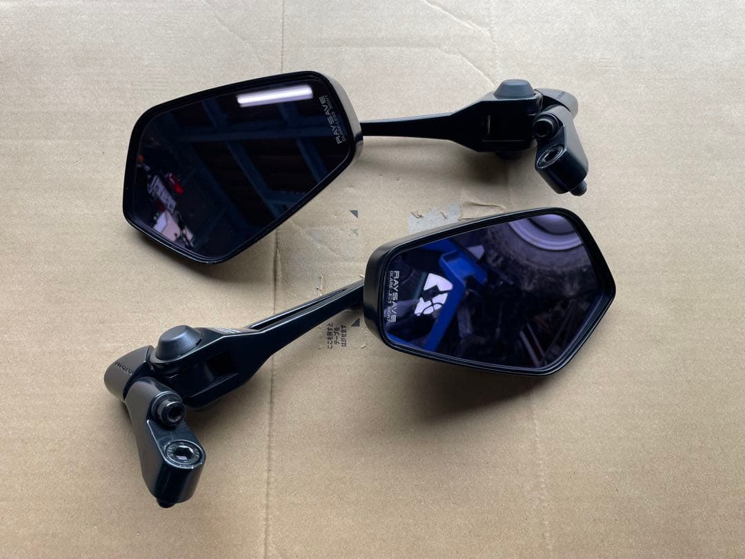 タナックス　ナポレオン　シャークミラー6 グロムからとり外し