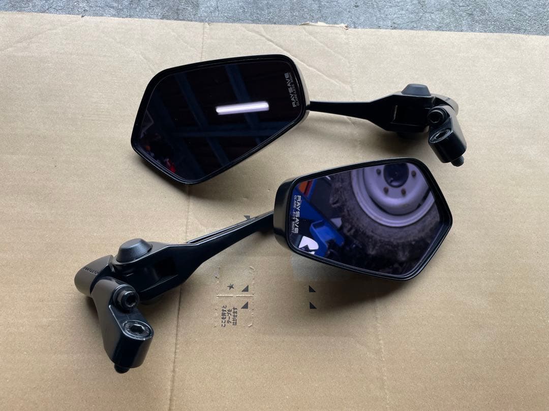 タナックス　ナポレオン　シャークミラー6 グロムからとり外し