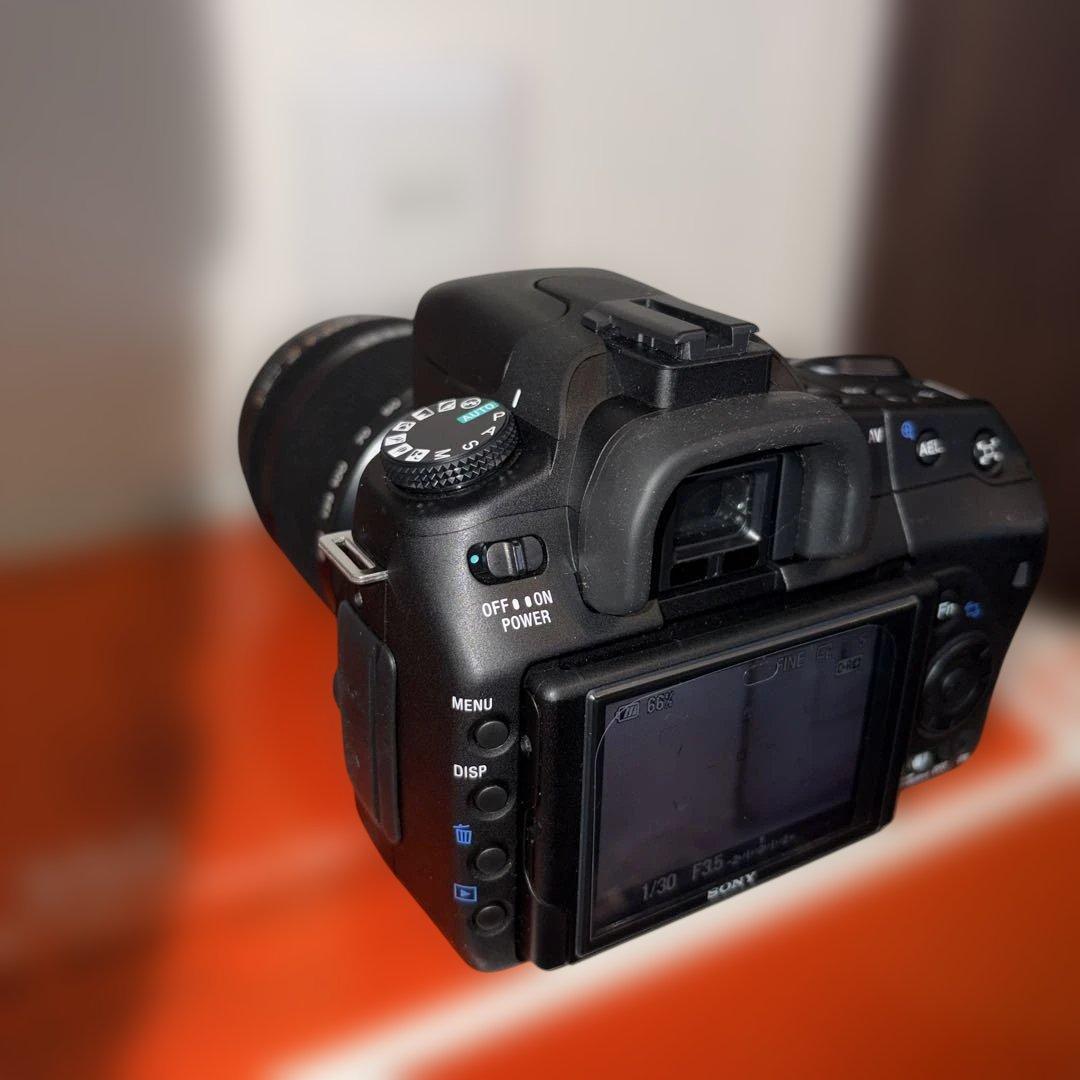 SONY α350 デジタル一眼レフカメラ バッテリー メモリー付 送料無料