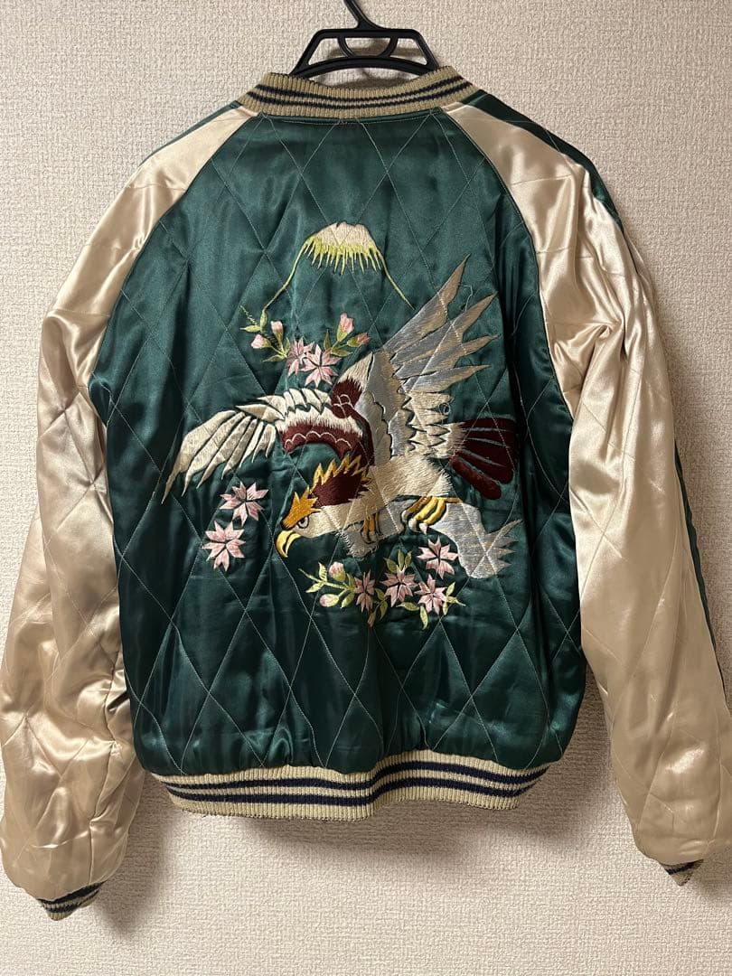 テーラー東洋 リバーシブル スカジャン 別珍 Lサイズ